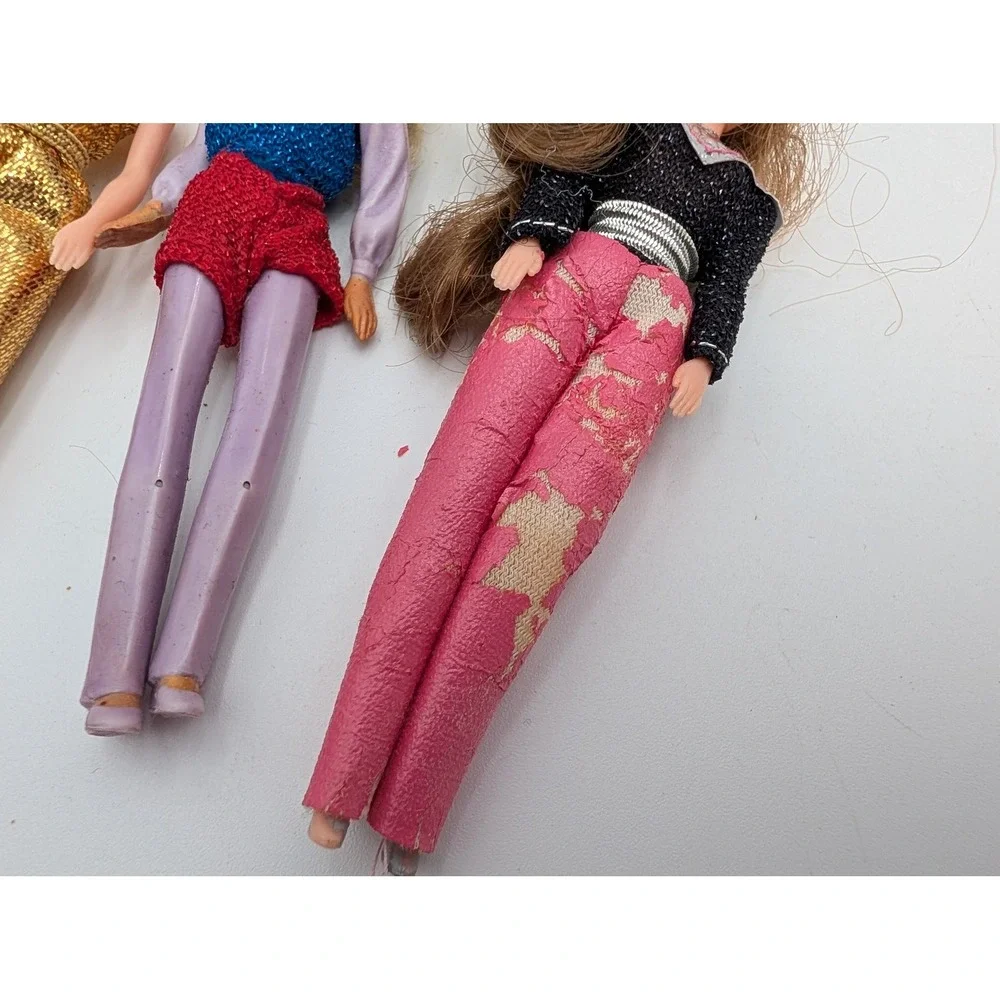 Mattel CPG Fashion Doll Lot Dazzle 5 Inch 1981